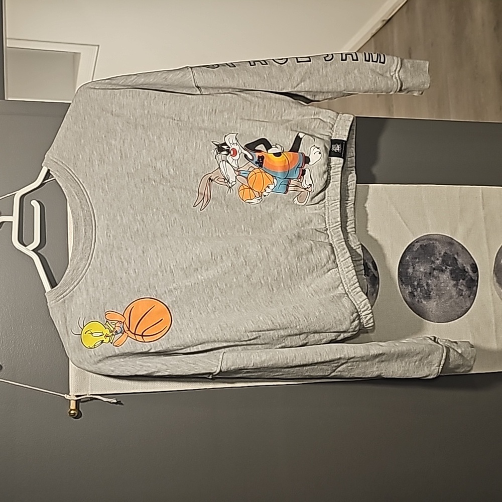 Space jam sweater